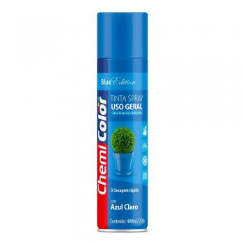 TINTA SPRAY 400ML AZUL CLARO CHEMICOLOR