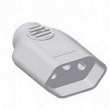 PINO FEMEA 2P+T 20A BR/PT ILUMI