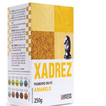PIGMENTO EM PO XADREZ 250ML AMARELO