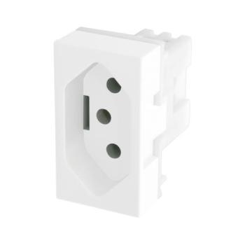 MODULO  1 TOMADA 2P+T 20A   EVIDENCE/MODULARE/BLAN 1428