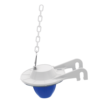 OBTURADOR DO MECANISMO DE SAÍDA PARA CAIXA ACOPLADA - VEDAÇÃO DE SILICONE