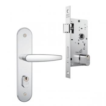 FECHADURA EXTERNA  STAM INOX ALAVANCA  804/33 (40MM)