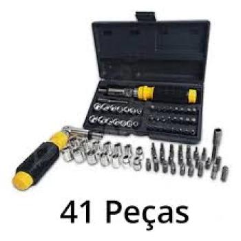CHAVE APERTO C/CATRACA (JG 41 PCS) RINO.