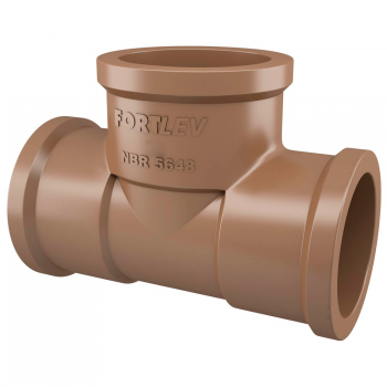 TEE MARROM LLL 2“ 60MM SOLDAVEL