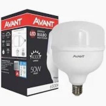 LAMPADA BULBO LED 50W 6500K 4000LM LUZ BRANCA FRIA