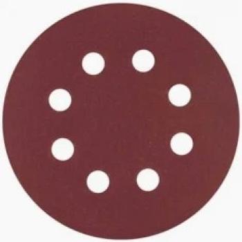 DISCO DE LIXA VELCRO PERFURADO GRAO 40 D 125 P40