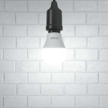 LAMPADA BULBO LED 9W BIVOLT 6500K ELGIN LUZ BRANCA FRIA