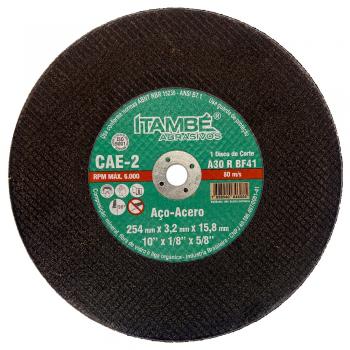 DISCO CORTE ITAMBE FERRO 10X 5/8 CAE-2T