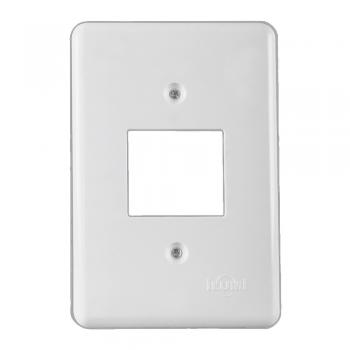 PLACA CONJUNTO ILUMI STYLUS BRANCO 4x2 - 2 INTERUPTORES - 2050