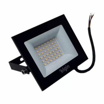 REFLETOR LED  30W PT 6500 ELGIN  BIV BRANCO FRIO