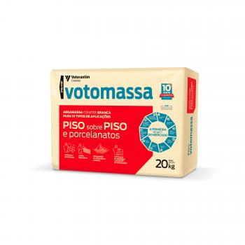 ARGAMASSA PISO S/PISO E PORC BRANCO INTERNO/EXTERNO VOTORAN  20KG