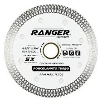 DISCO DE CORTE PORCELANATO DIAMANTADO TURBO RANGER RDP-1000