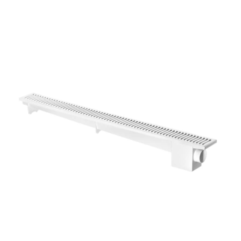 RALO SIFONADO LINEAR MODULAVEL HERC 50CM BRANCO  C/SIF
