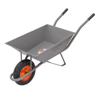 CARRINHO DE MÃO PEDREIRO 65L ATÉ 120KG EXTRAFORTE AÇO CARBONO TRAMONTINA