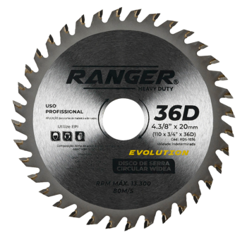 DISCO DE CORTE SERRA CIRCULAR WIDEA 4.3/8
