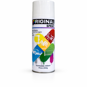 SPRAY ORIGINAL GERAL BRANCO BRILHANTE 350ML