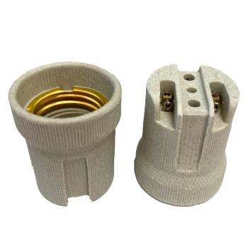 BOCAL - SOQUETE - RECEPTACULO PORCELANA E27