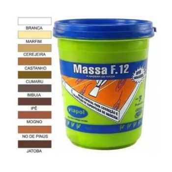 MASSA MADEIRA F12 VIAPOL CASTANHO