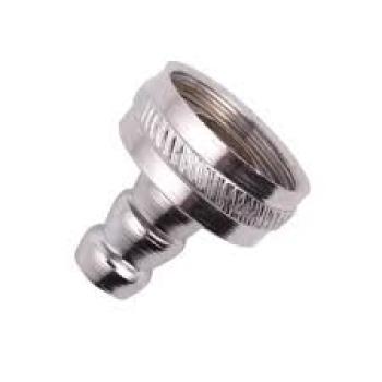 UNIAO PARA MANGUEIRA 3/4 X 1/2 METAL CROMADO
