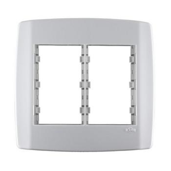 PLACA CONJUNTO MODULAR SLIM 4x4 - 3 MODULOS + 3 MODULOS JUNTOS COM SUPORTE 83090