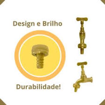 BICO/UNIAO P/ TORNEIRA JARDIM 3/4X1/2 METAL AMARELA