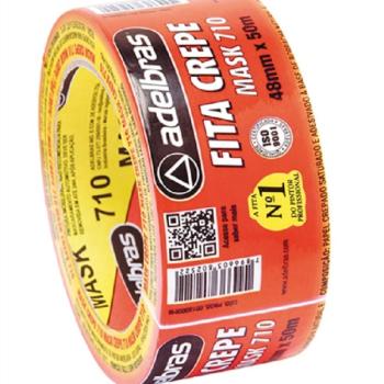 FITA CREPE 710 48MM X 50 M ADELBRAS