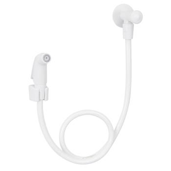 DUCHA HIGIÊNICA 0,9M BRANCA PLÁSTICO ECO CIVITT 1/4 DE VOLTA