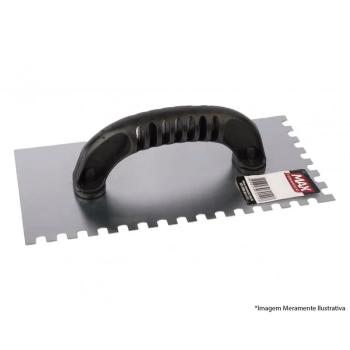 DESEMPENADEIRA AÇO DENTADA 25,2X12CM  MAX