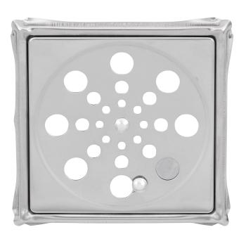 GRELHA QUADRADA ROTATIVA INOX C/CAIXILHO 10X10 EN