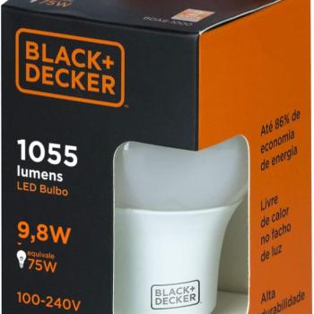 LAMPADA LED BLACK DECKER A60 09,8W 6500K