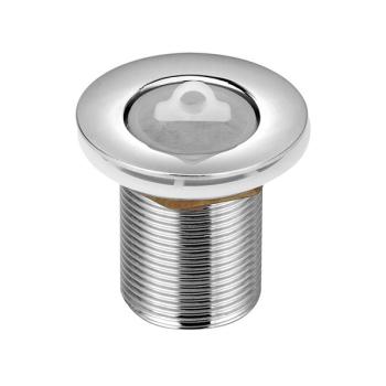 VALVULA TANQUE CROMADA  1.1/4 S/ LADRAO