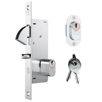 FECHADURA STAM BICO DE PAPAGAIO INOX 901 - FINA