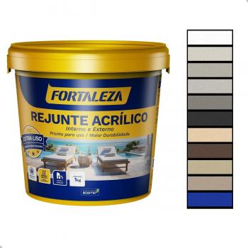 REJUNTE ACRILICO PRETO 1KG FORTALEZA