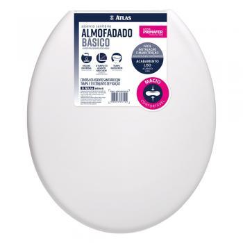 ASSENTO SANITARIO ALMOFADADO ATLAS BRANCO