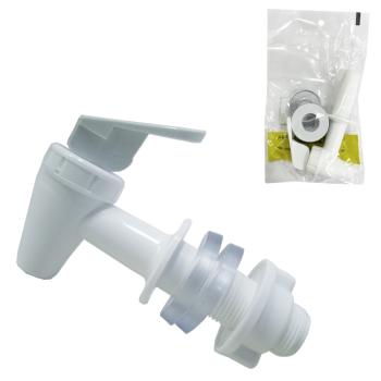 TORNEIRA DE PLASTICO PARA FILTRO / BEBEDOURO AGELUX BRANCA -009