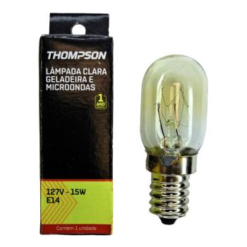 LAMPADA PARA GELADEIRA/FOGAO/LUSTRE THOMPSON 15Wx127V. CLARA E-14