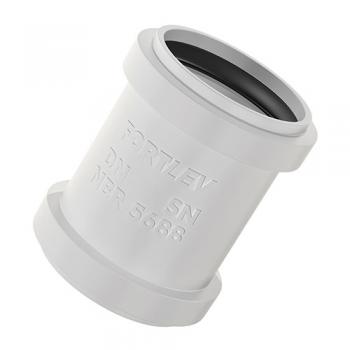 LUVA CORRER ESGOTO 40MM KRONA/FORTLEV