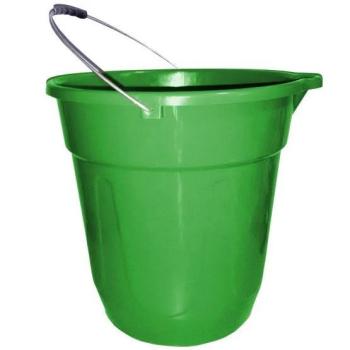 BALDE PLÁSTICO 21L COM BICO E SUPORTE NA ALÇA PARA LIMPEZA - CORES VARIADAS