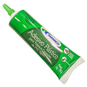COLA PARA TUBOS E CONEXOES PVC AMANCO 75gr