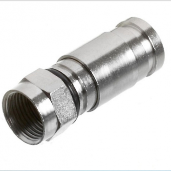 CONECTOR PARA CABO COAXIAL GRIMPAR COMPRESSAO GROSSO RG06