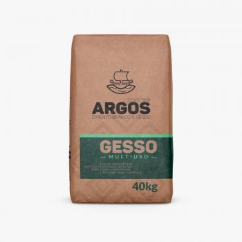 GESSO EM PÓ BRANCO - SACO 40KG