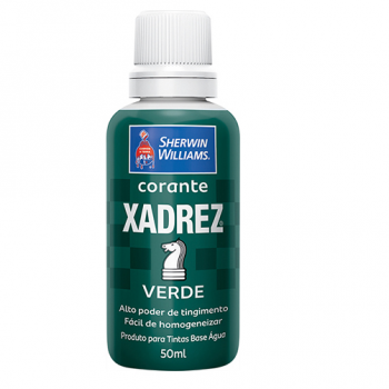 CORANTE XADREZ VERDE LIQUIDO 50 ML