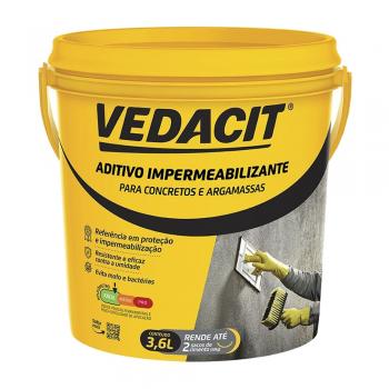 OTTO ADITIVO  IMPERMIABILIZANTE VEDACIT GALAO 3,600LT