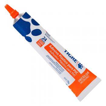 ADESIVO PVC COLA PARA TUBOS E CONEXOES TIGRE PVC 75gr.