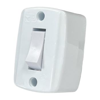 INTERRUPTOR EXTERNO ILUMI RETANGULAR BRANCO 16553