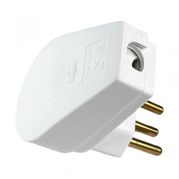 PINO CABO PRENSA 2P+T BR/PT 10A ILUMI