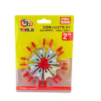 CONJUNTO DE GRAMPO MULTIUSO TOOLS 2'