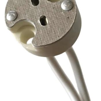 SOQUETE P/LAMPADA DICROICA ANTIGO