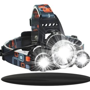 LANTERNA DE CABEÇA RECARREGÁVEL HYTALUX HY093 LED 2000LM ZOOM 300M