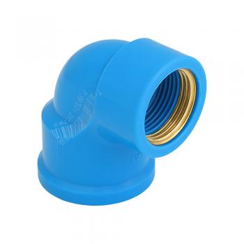 COTOVELO JOELHO 90 AZUL COM BUCHA LATAO 25mm x 1/2